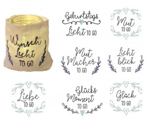 Stickdatei - ITH Mini Lichtbeutel Vol. 3 to go